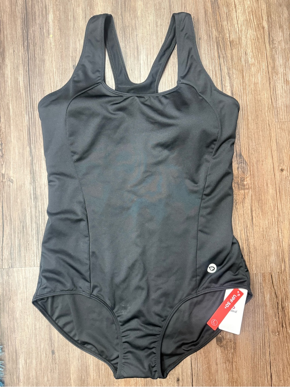 Baleaf Black Women's One-Piece Racerback Swimsuit